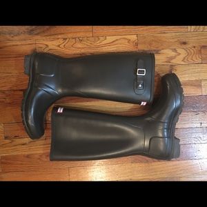 Hunter Boots, chocolate brown